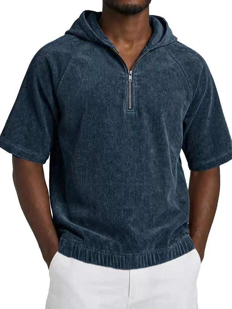 Beeckhoven™ | Corduroy Mannen Shirt Met Capuchon