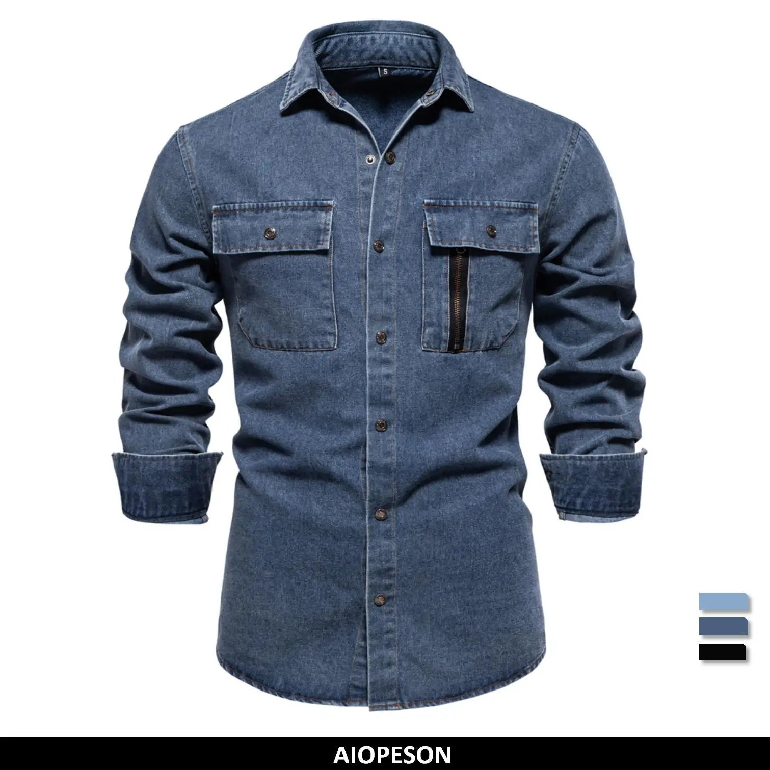 Beeckhoven™ | Stoer Denim Overhemd