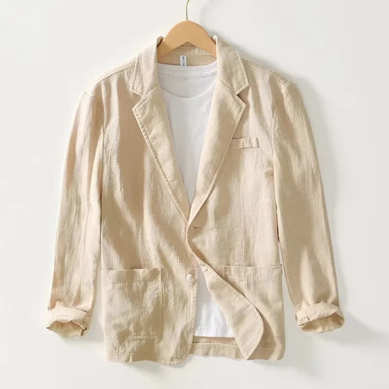 Beeckhoven™ | Linnen Heren Blazer