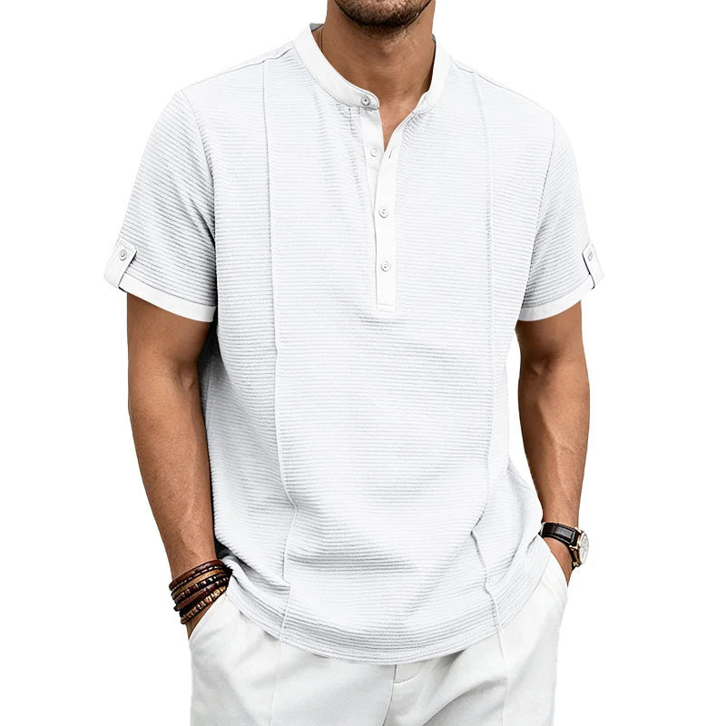 Beeckhoven™ | Comfortabel & Tijdloos Henley Shirt