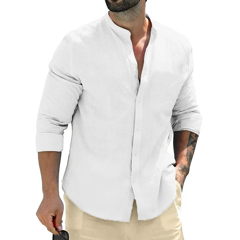 Finn™ | Luxe Linnen Overhemd