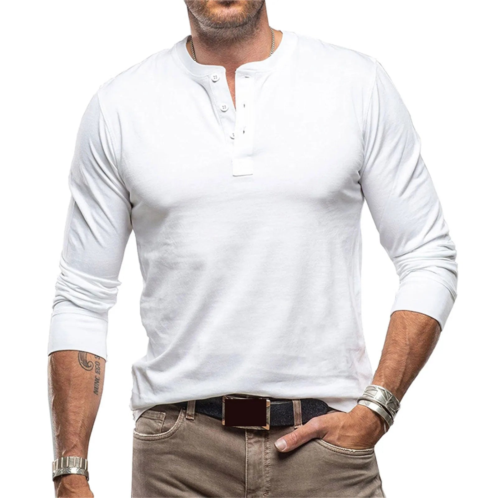 Beeckhoven™ | Stoer T-Shirt Met Lange Mouwen