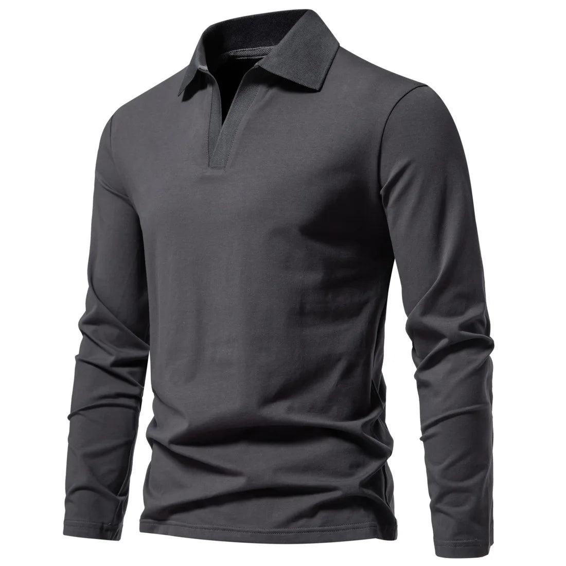 Beeckhoven™ | Casual Katoenen Shirt Met Lange Mouwen