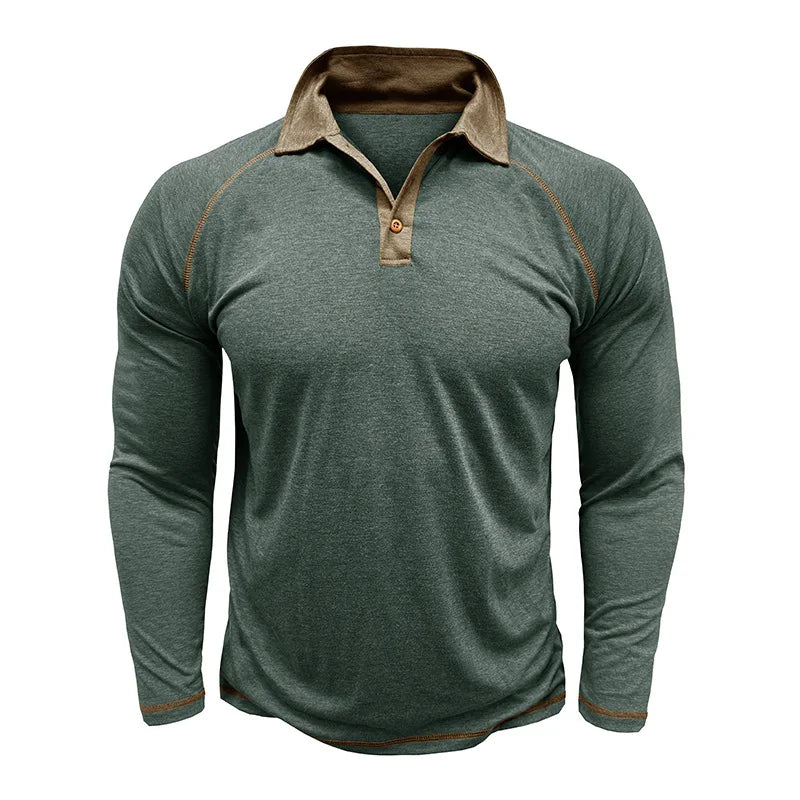 Beeckhoven™ | Vintage Poloshirt Met Lange Mouwen