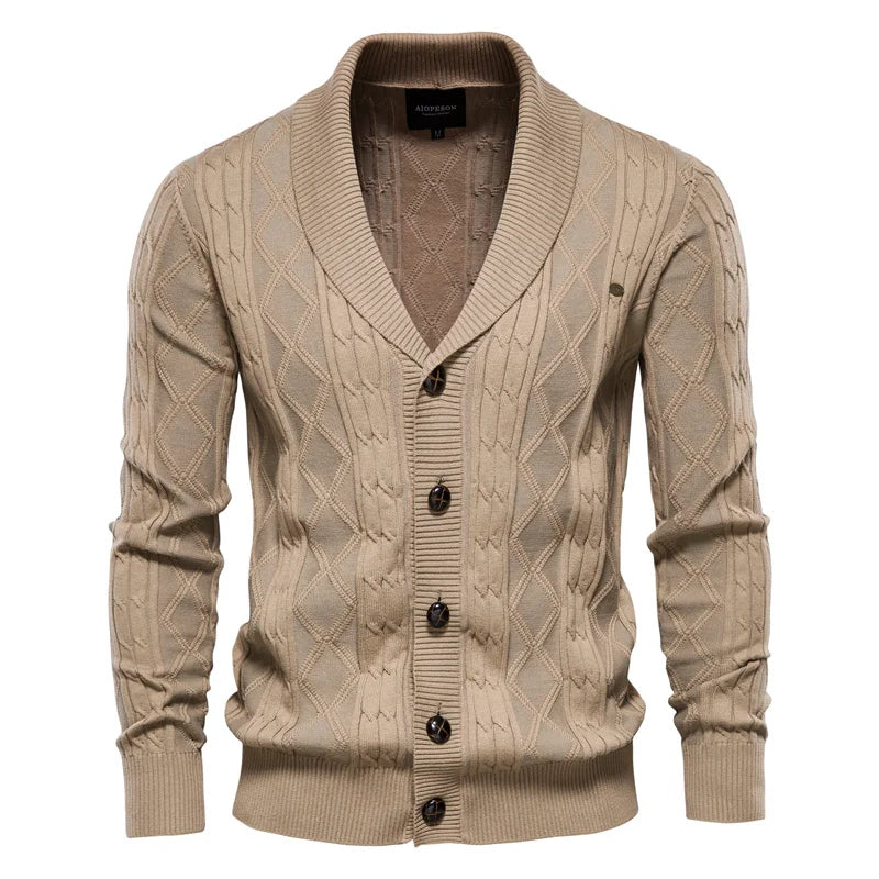 Beeckhoven™ | Warme Cardigan Met Diepe Hals