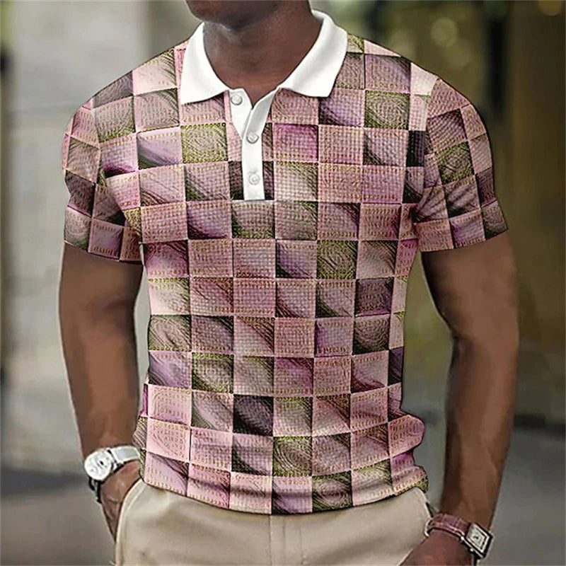 Beeckhoven™ | Casual Poloshirt Met Ruitdesign