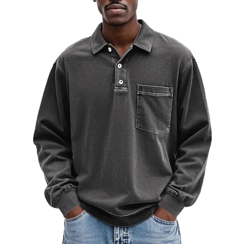 Beeckhoven™ | Casual Poloshirt Met Lange Mouwen
