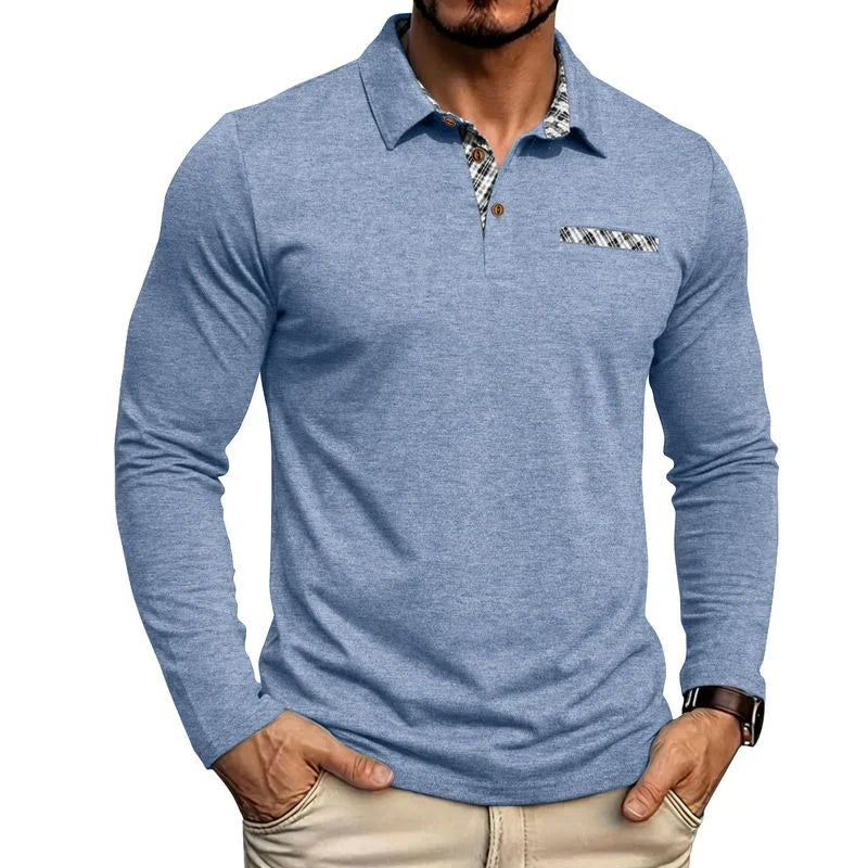 Beeckhoven™ | Stijlvol Mannen Shirt Met Lange Mouwen