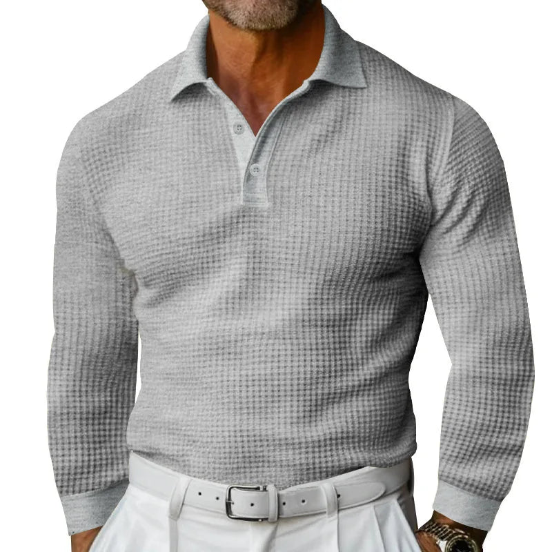 Beeckhoven™ | Ademend Poloshirt Met Lange Mouwen