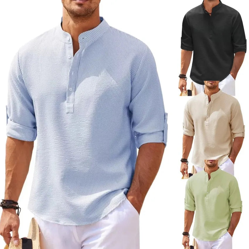 Beeckhoven™ | Casual Zomer Shirt Met Knopen