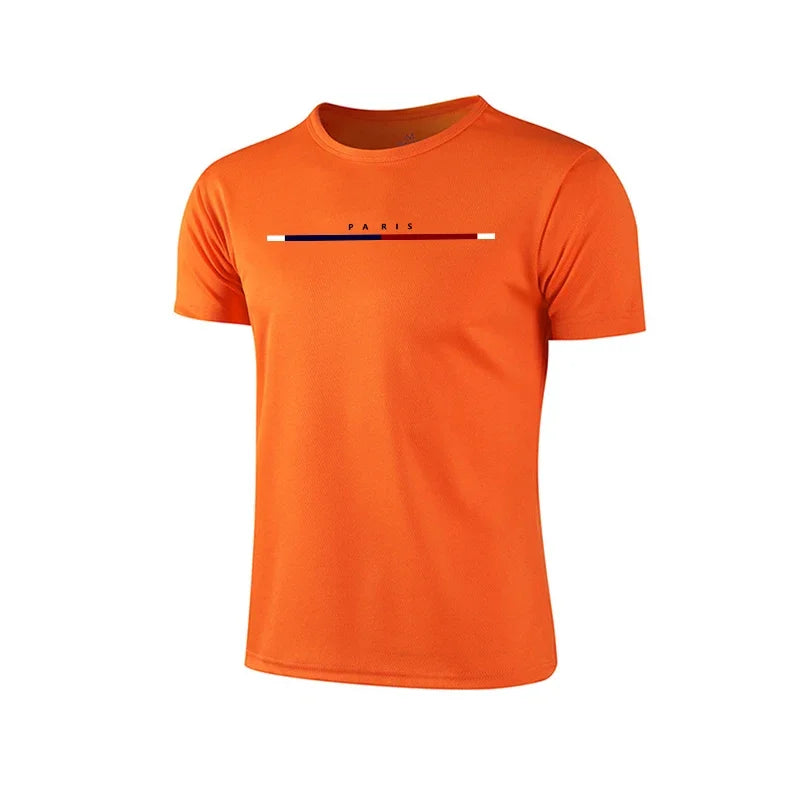 Beeckhoven™ | Mannen T-Shirt met Minimalistisch Parijs Detail