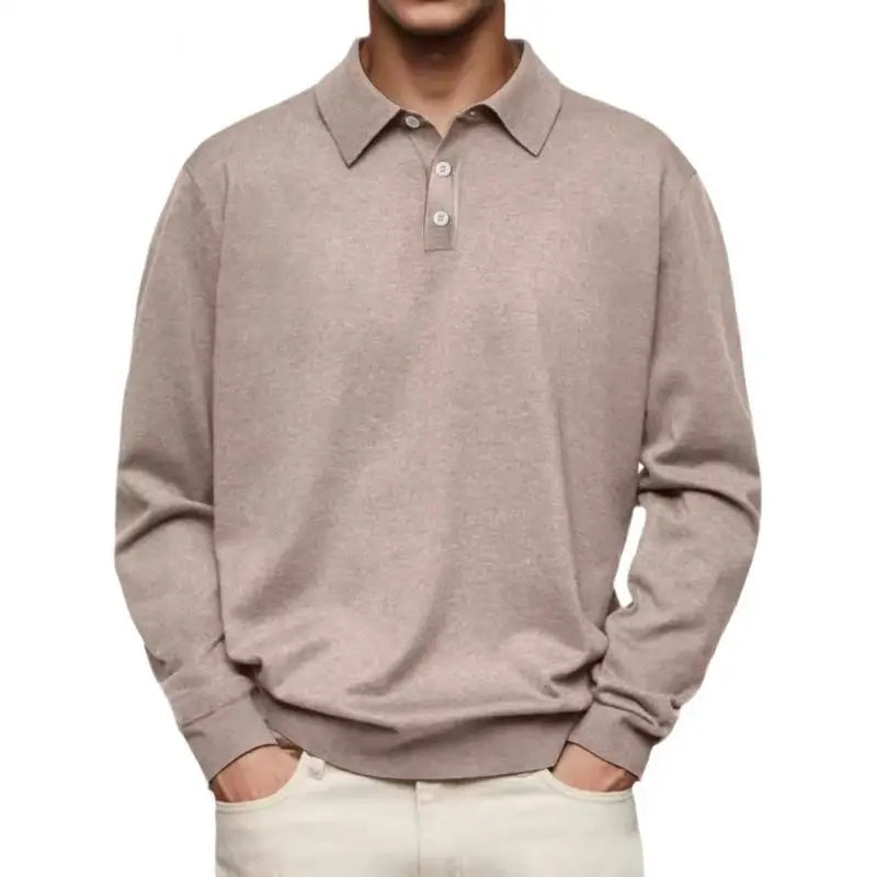 Beeckhoven™ | Casual Poloshirt Met Lange Mouwen