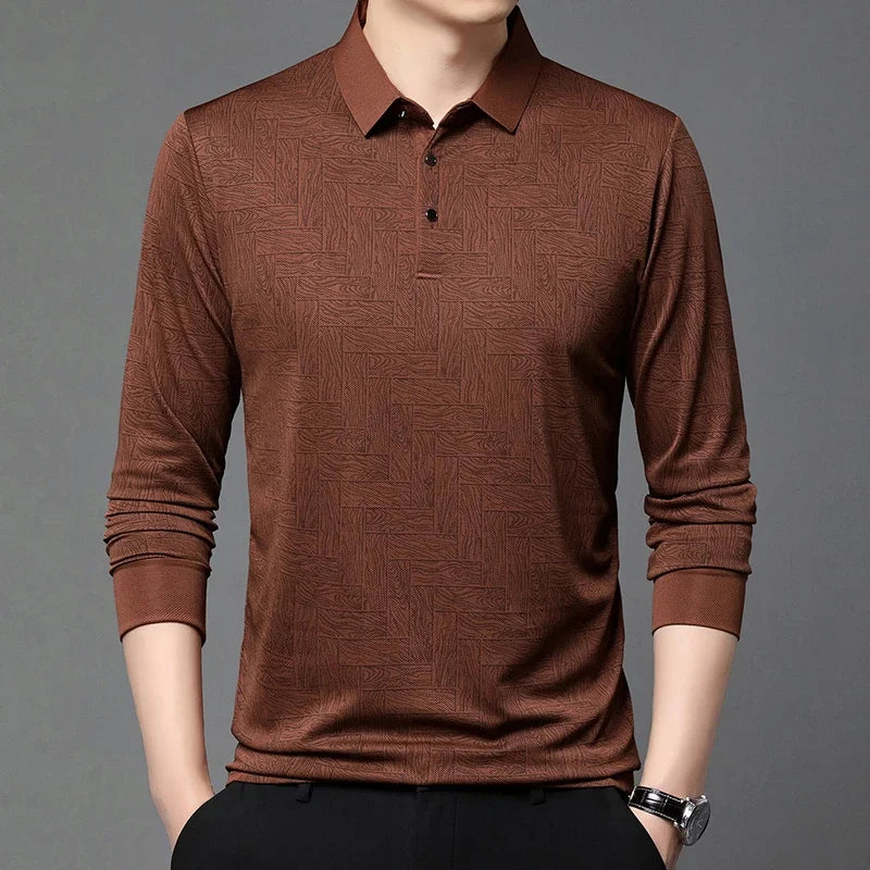 Beeckhoven™ | Luxe Poloshirt Met Lange Mouwen
