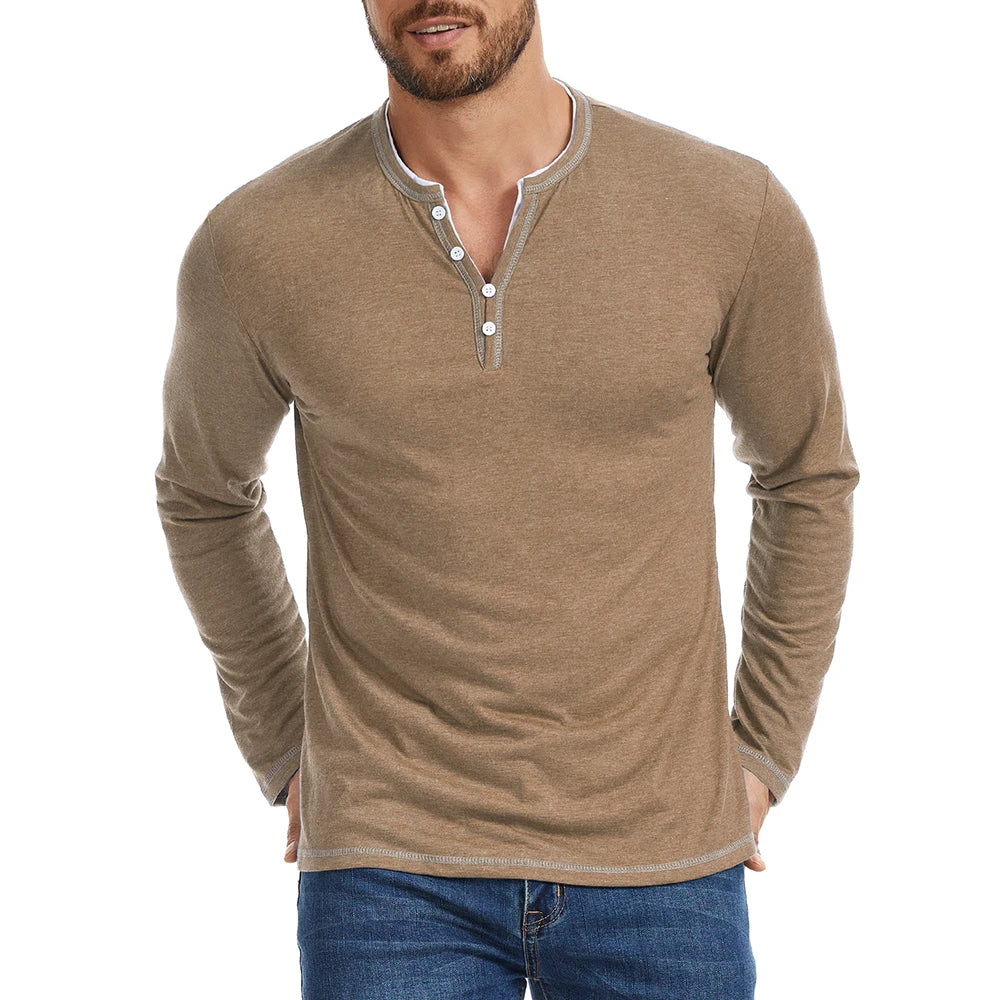 Beeckhoven™ | Stijlvol Heren Shirt Met Lange Mouwen