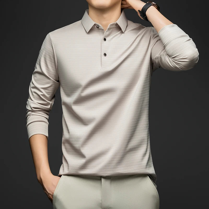Beeckhoven™ | Casual Winter Poloshirt Met Knopen