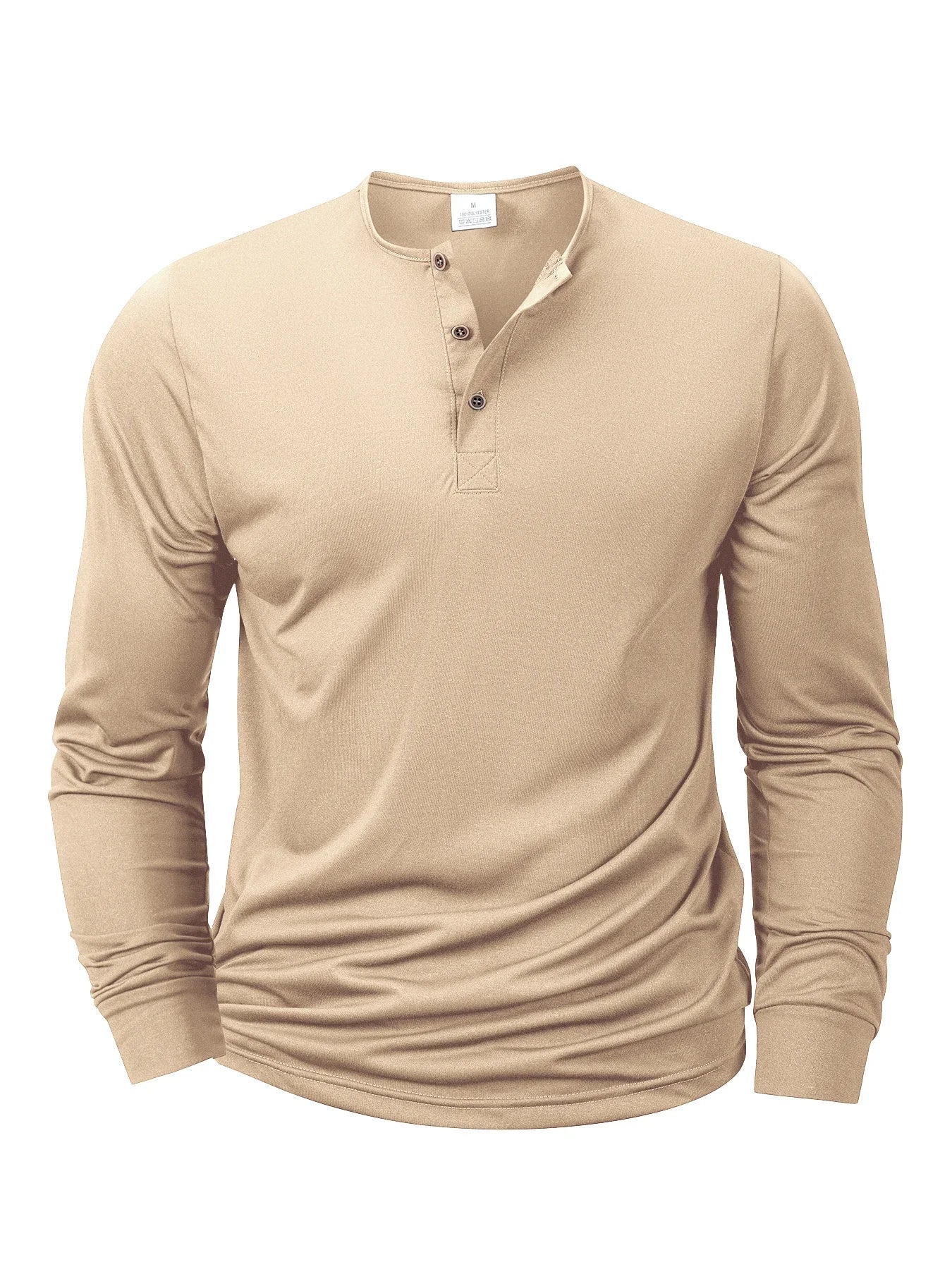 Beeckhoven™ | Heren T-shirt Met Henley Hals