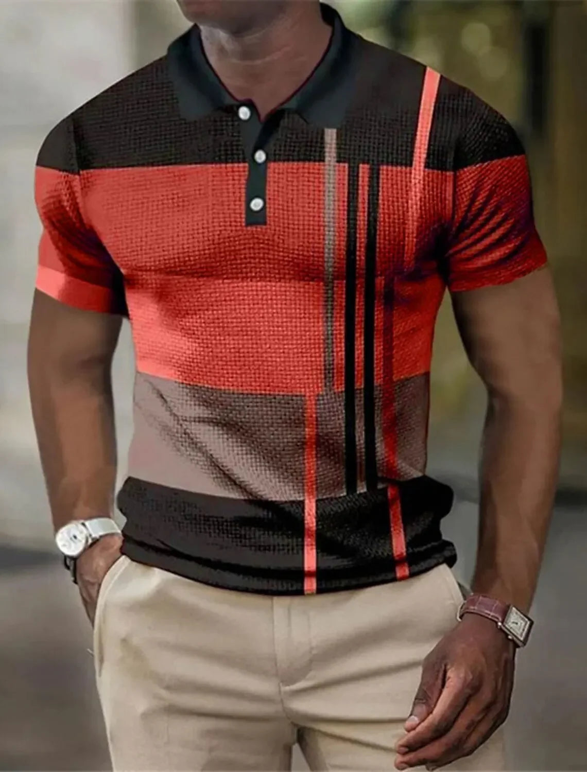 Beeckhoven™ | Gestreept Casual Poloshirt