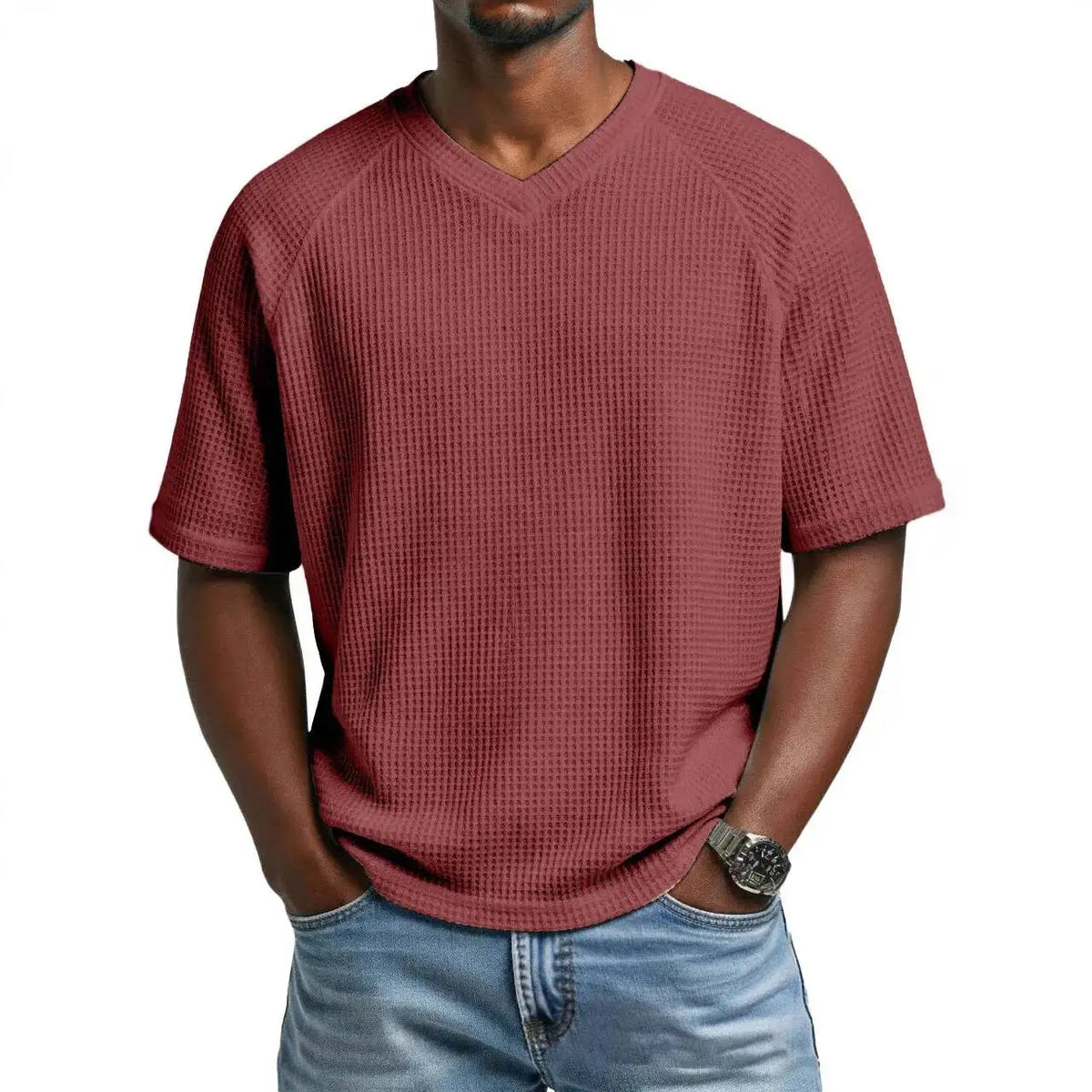 Beeckhoven™ | Comfortabel Heren Shirt Met Wafelstructuur