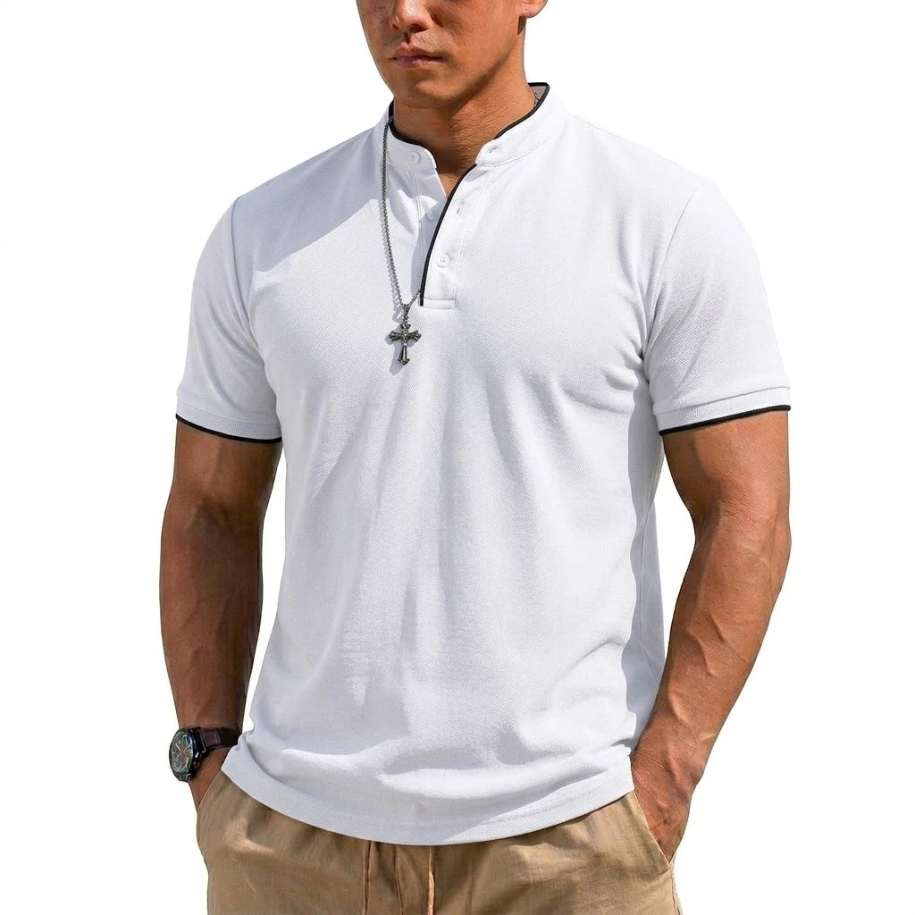Beeckhoven™ | Zomer Henley-Shirt
