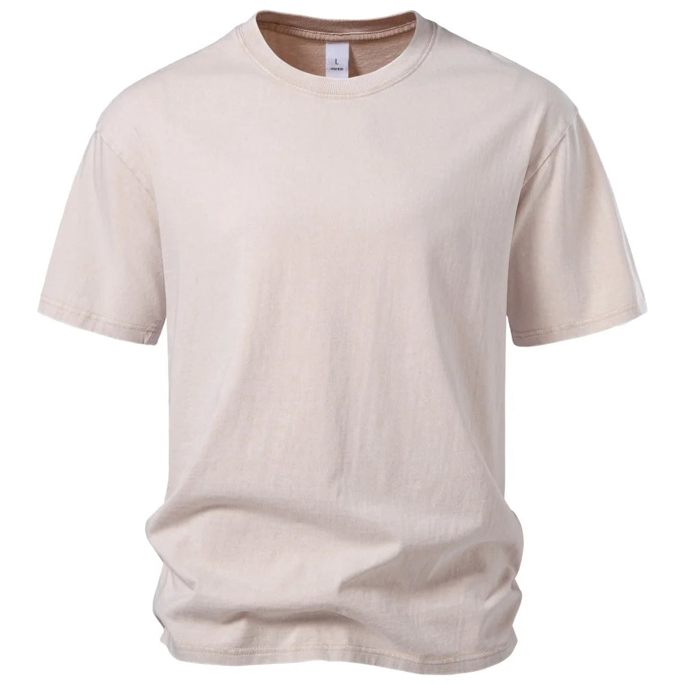 Beeckhoven™ | 100% Katoen Vintage Gewassen T-Shirt