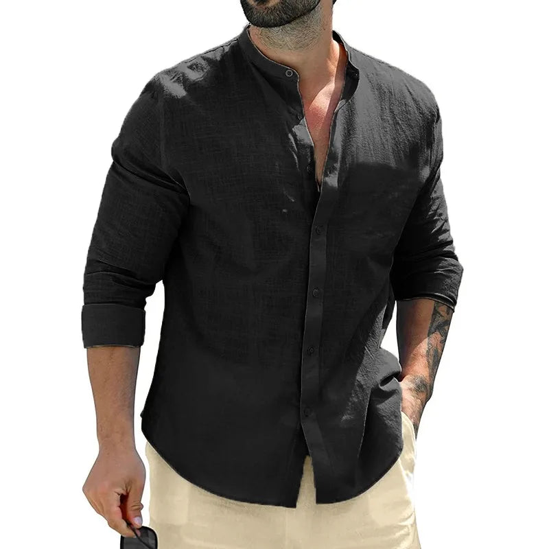 Finn™ | Luxe Linnen Overhemd