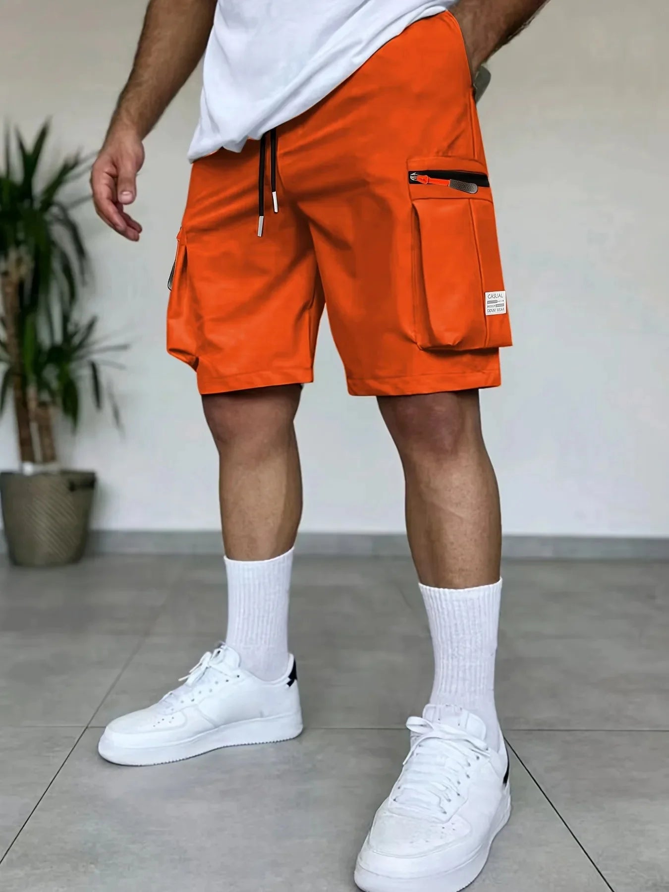 Beeckhoven™ | Cargo Stretch Jogger Short voor Heren