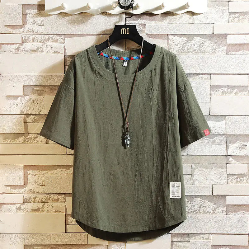 Beeckhoven™ | Oversized Linnen T-Shirt