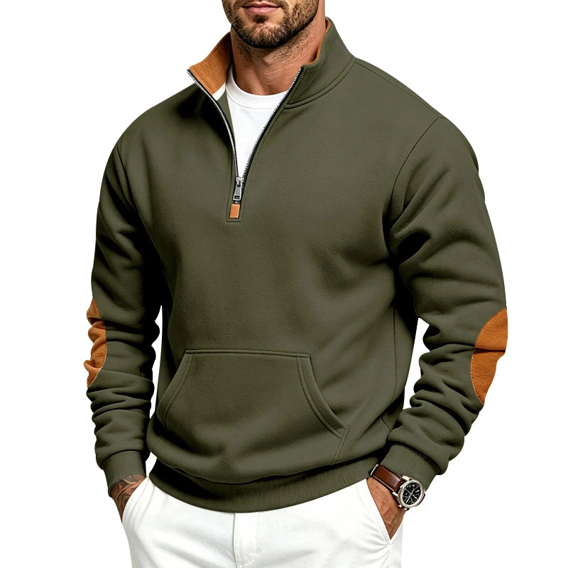 Beeckhoven™ | Casual Heren Sweater Met Rits