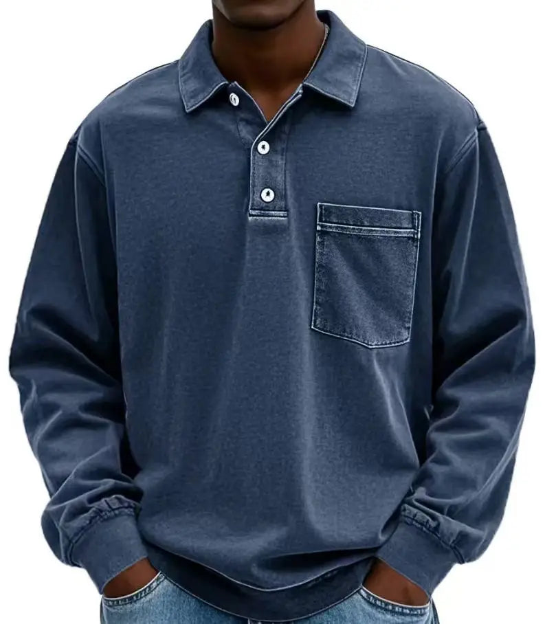 Beeckhoven™ | Casual Poloshirt Met Lange Mouwen
