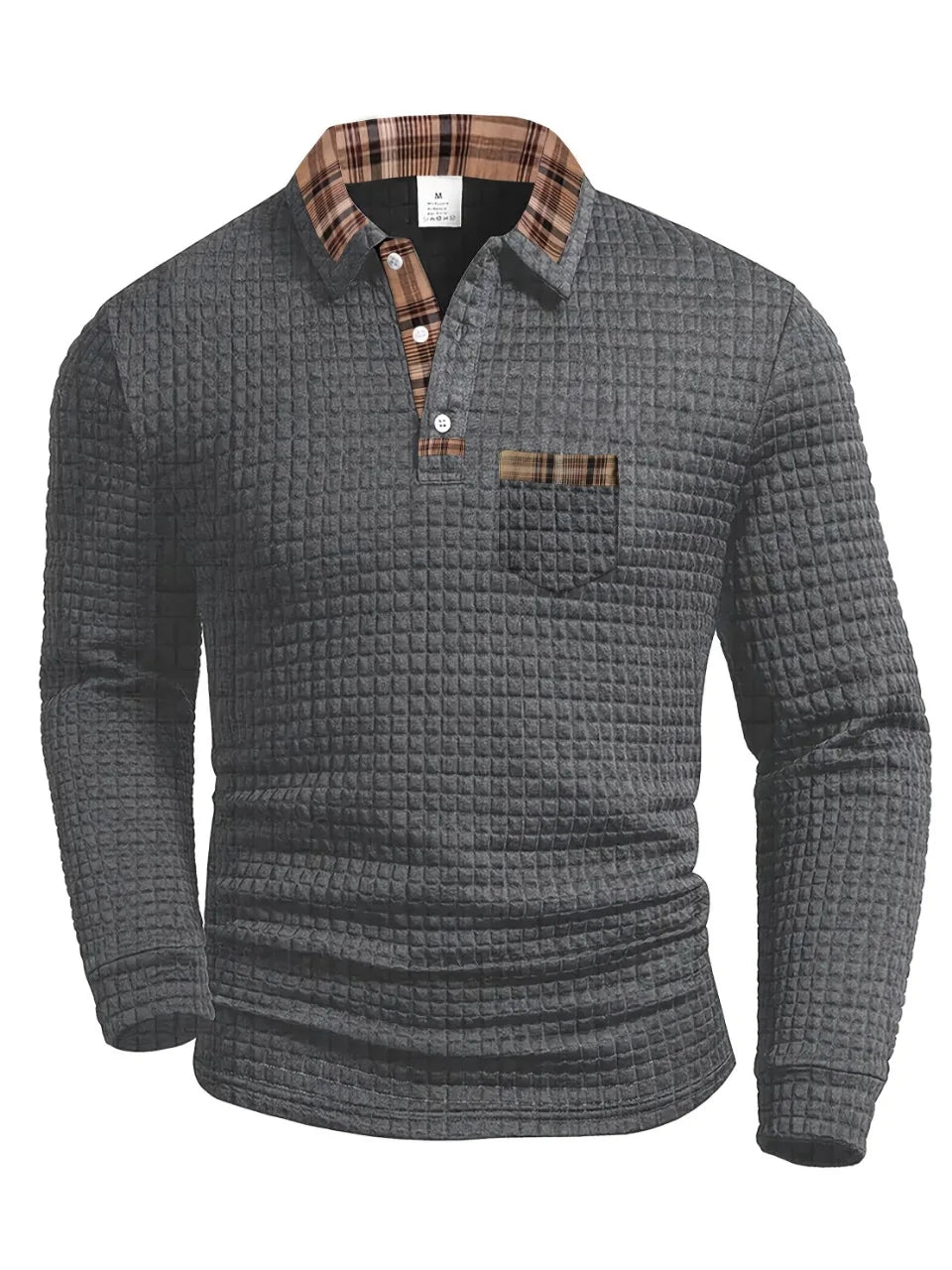 Beeckhoven™ | Polo Shirt Met Ruitpatroon