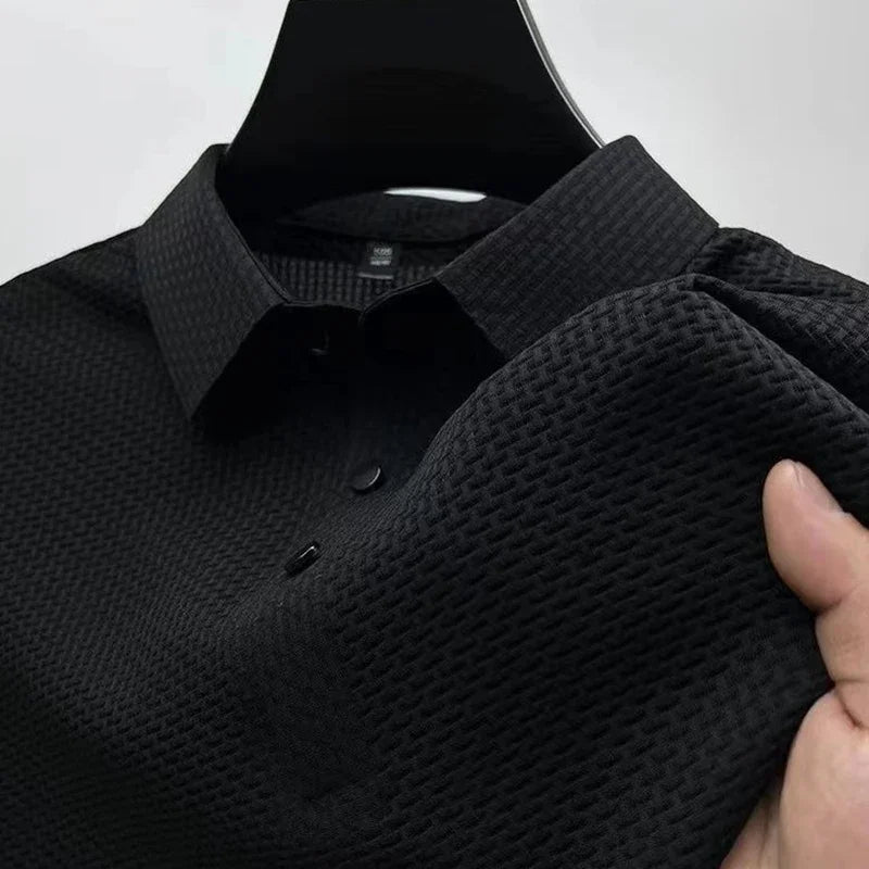 Beeckhoven™ | Moderne Structuur Polo – Comfort & Klasse