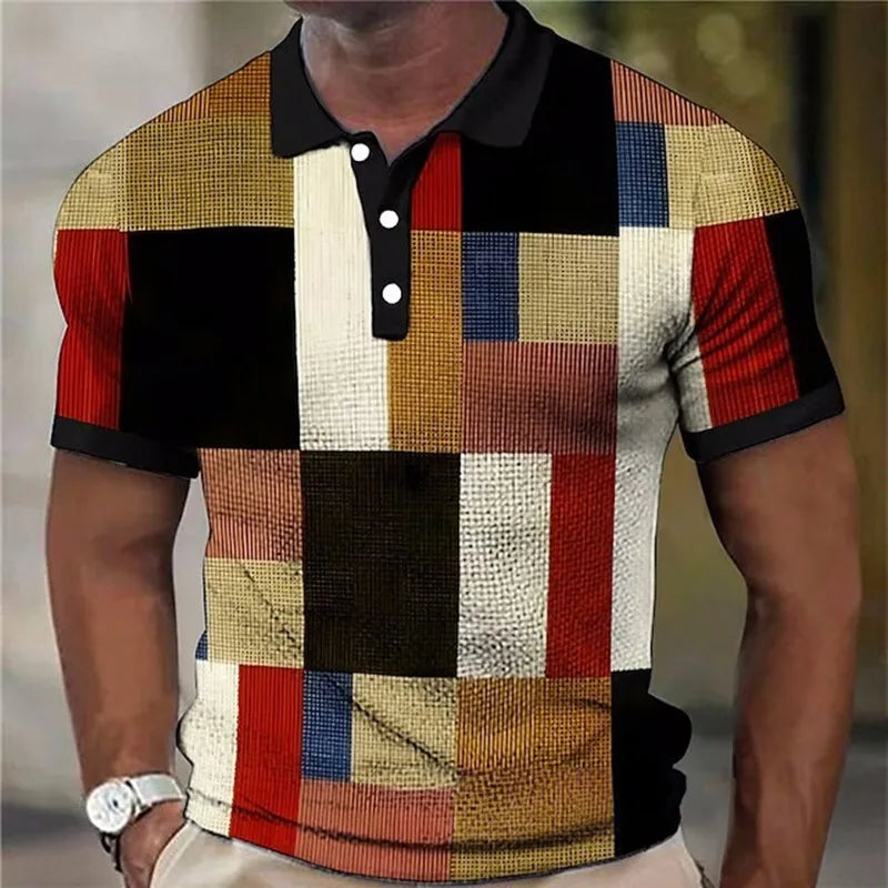 Beeckhoven™ | Kleurrijk Geruit Poloshirt
