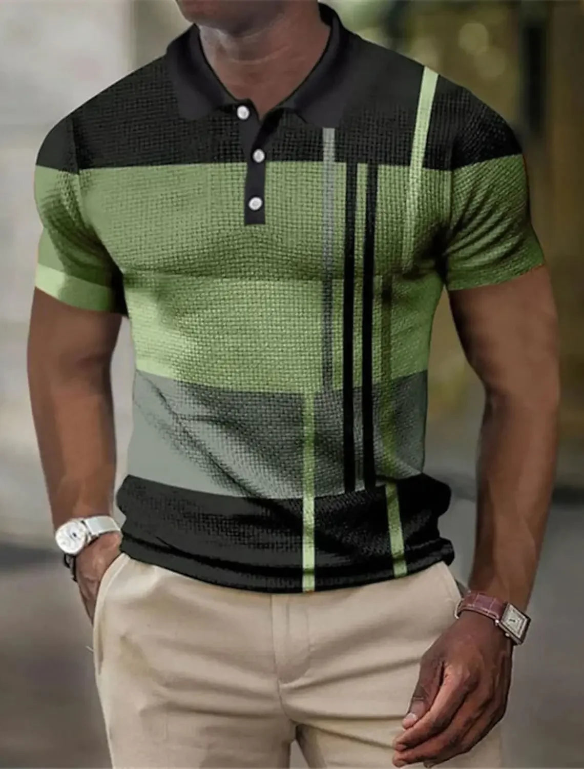 Beeckhoven™ | Gestreept Casual Poloshirt