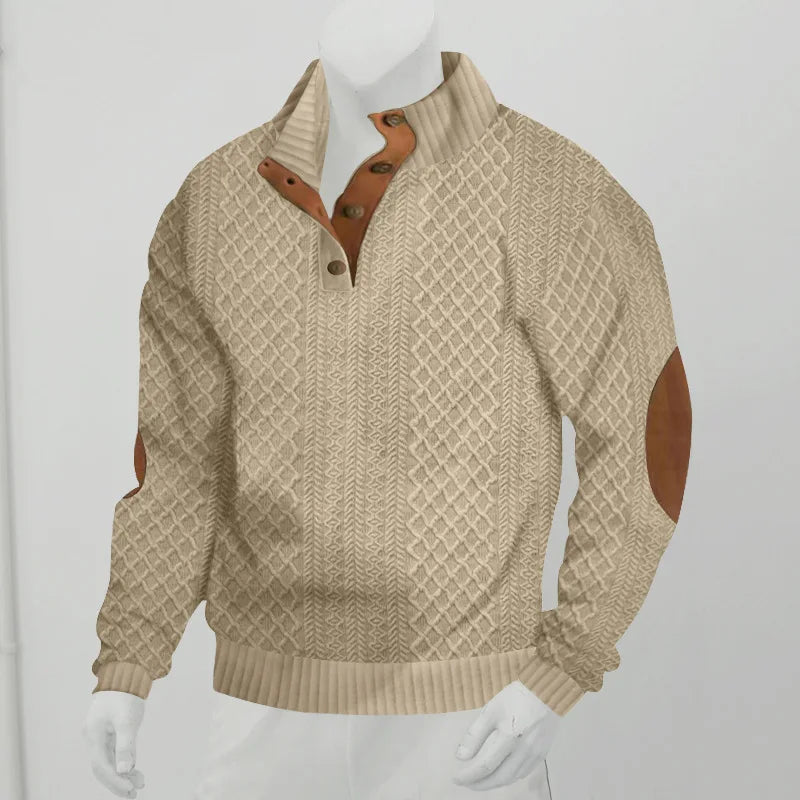 Beeckhoven™ | Casual Herentrui met Klassieke Details