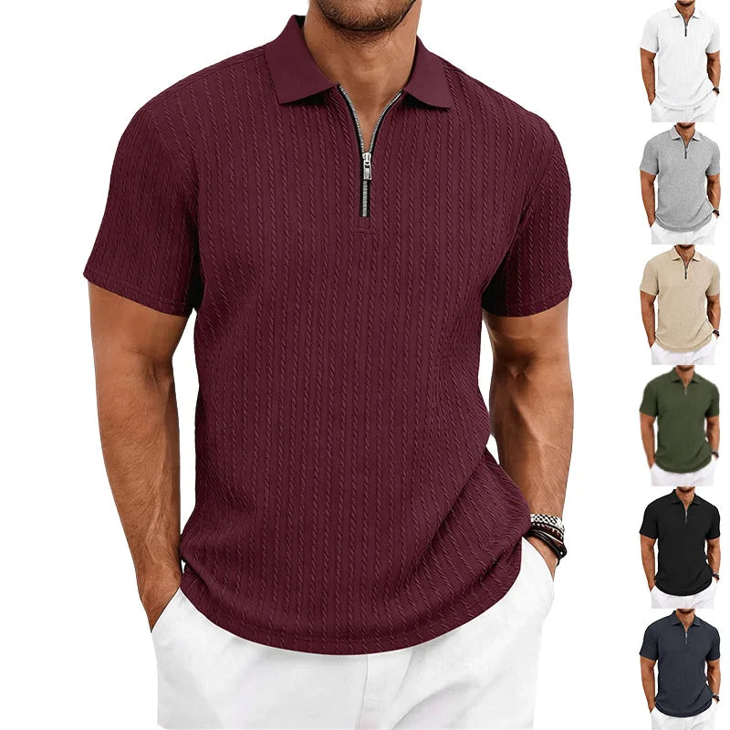 Beeckhoven™ | Moderne Zomer Polo Met Rits