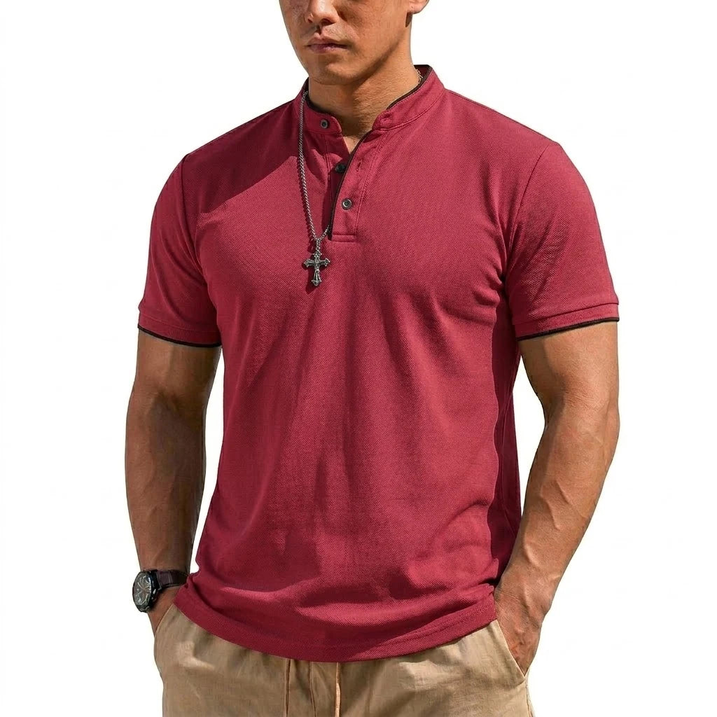 Beeckhoven™ | Zomer Henley-Shirt