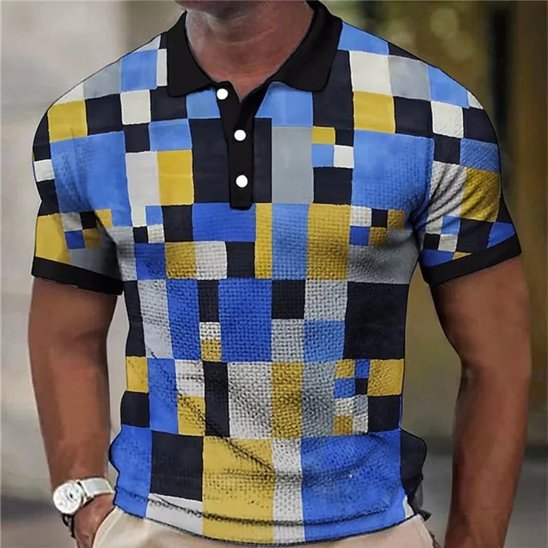 Beeckhoven™ | Kleurrijk Geruit Poloshirt