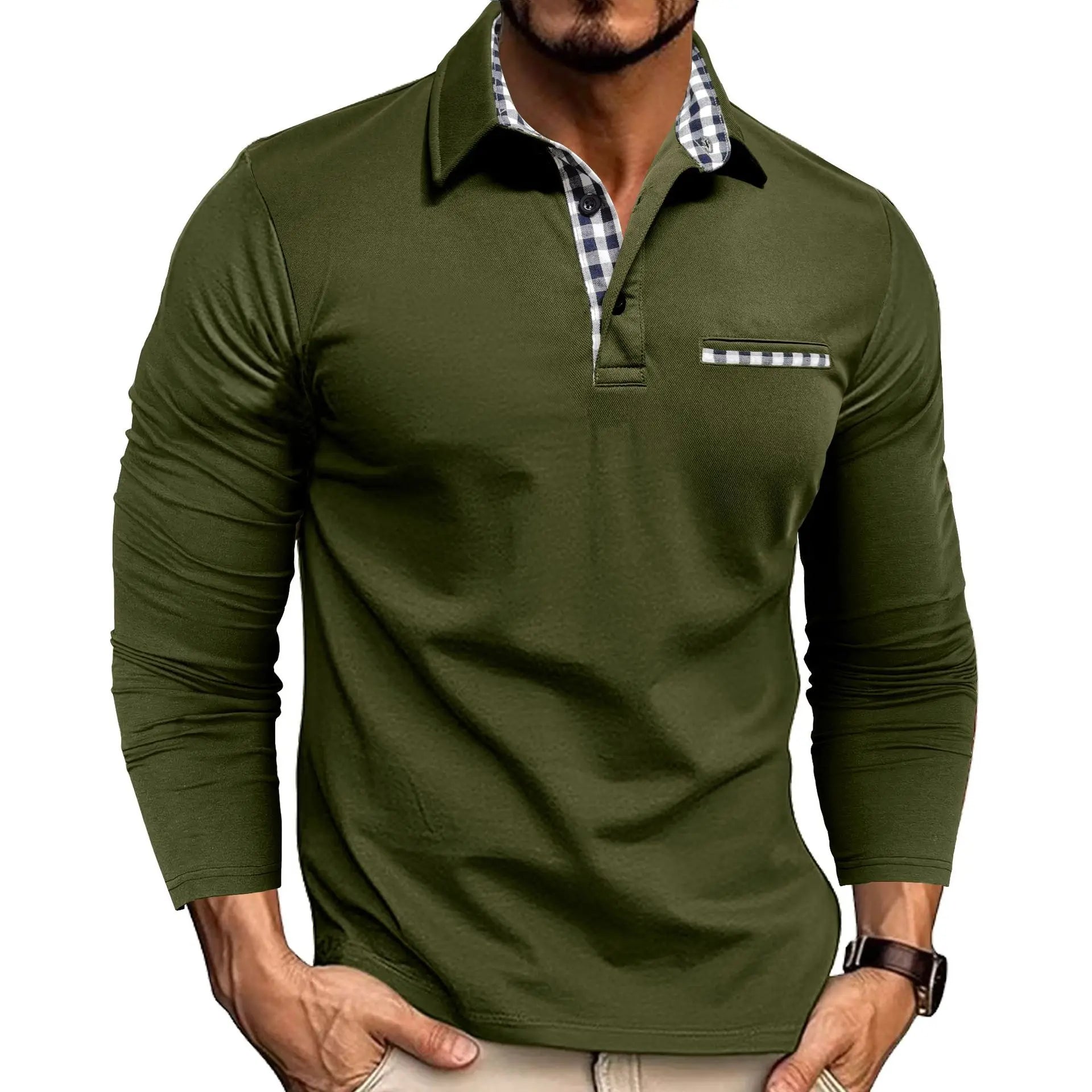 Beeckhoven™ | Klassiek Poloshirt Met Lange Mouwen