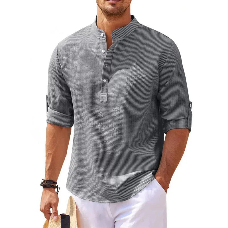 Beeckhoven™ | Casual Zomer Shirt Met Knopen
