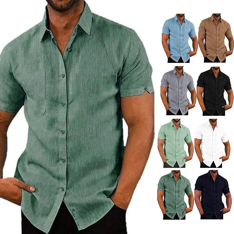 Beeckhoven™ | Ademend Linnen Heren Shirt
