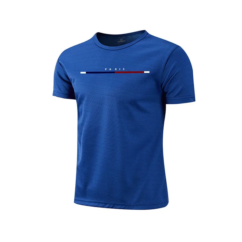 Beeckhoven™ | Mannen T-Shirt met Minimalistisch Parijs Detail