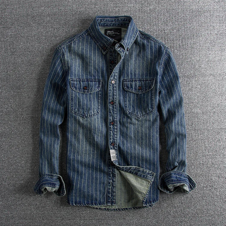 Beeckhoven™ | Retro Denim Overhemd