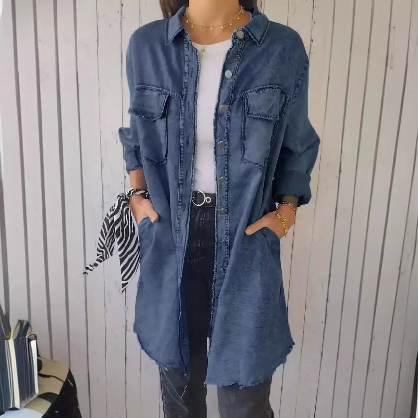 Beeckhoven™ | Elegante Denim Jas