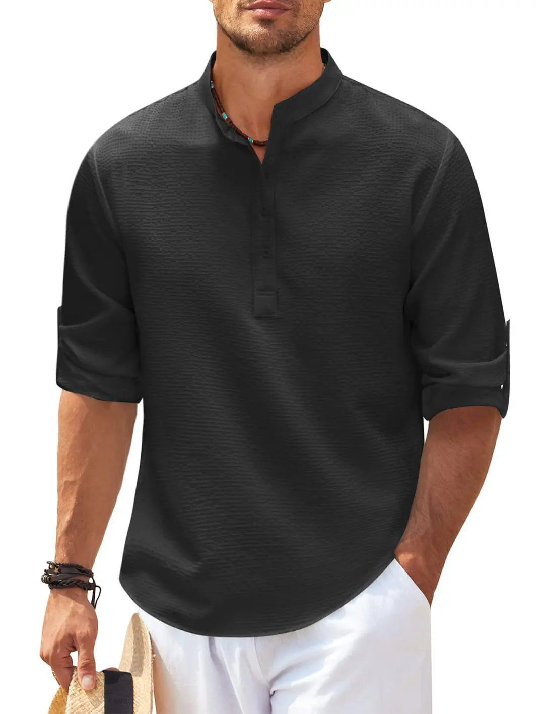 Beeckhoven™ | Casual Zomer Shirt Met Knopen