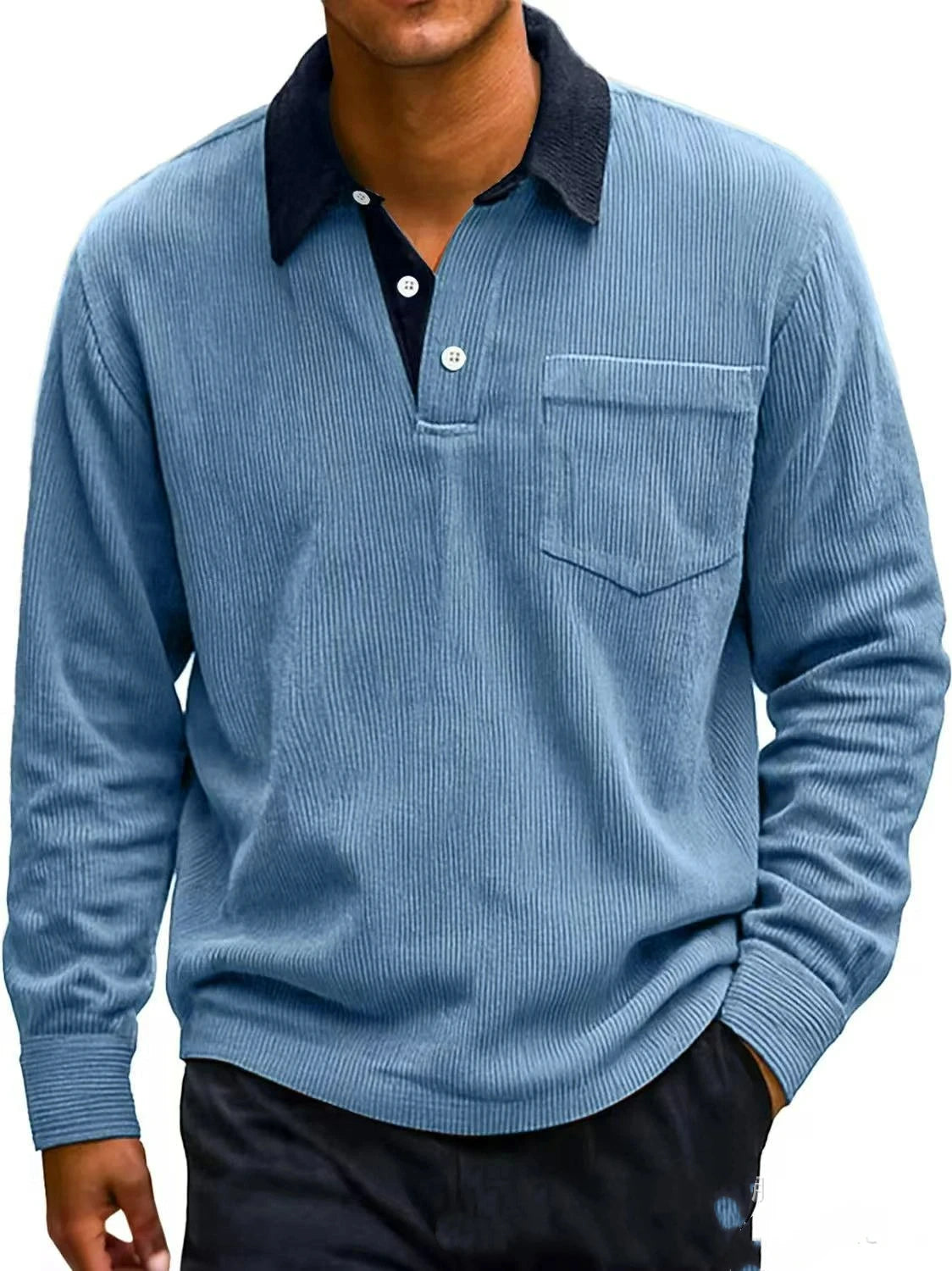 Beeckhoven™ | Stijlvolle Corduroy Polosweater