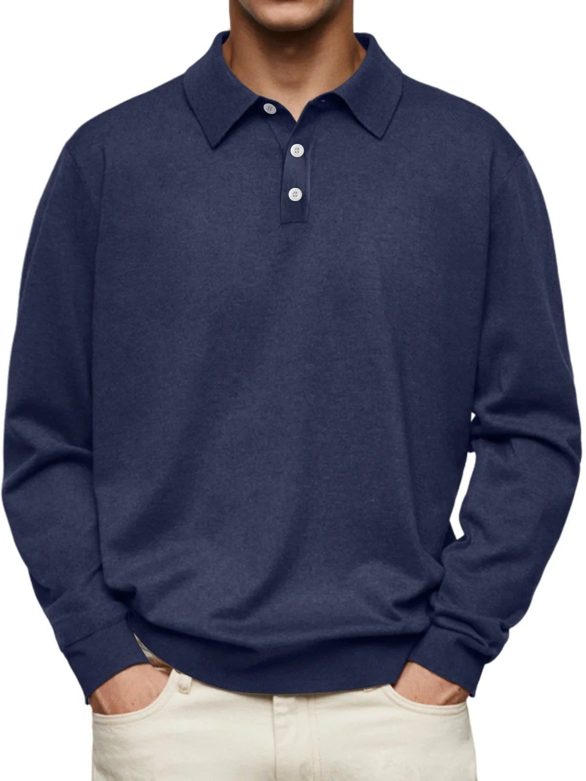 Beeckhoven™ | Casual Poloshirt Met Lange Mouwen