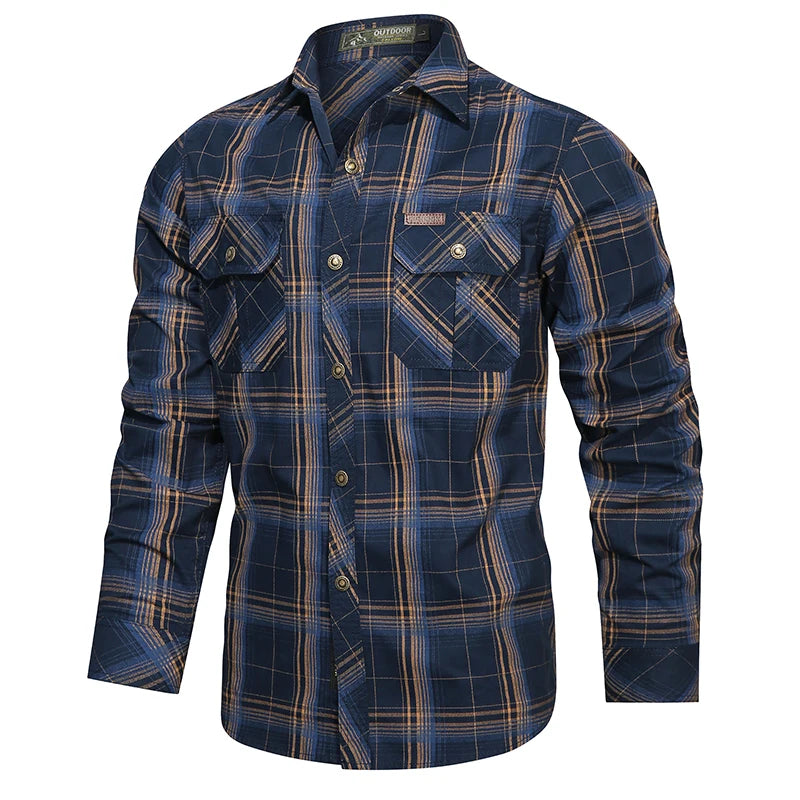 Beeckhoven™ | Geruit Heren Overshirt