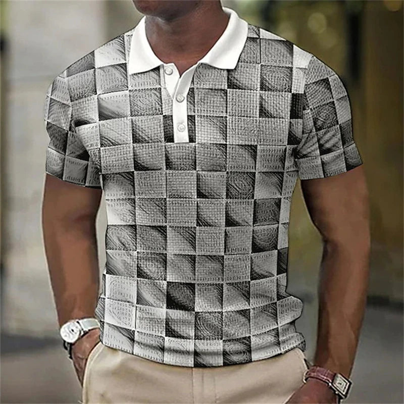 Beeckhoven™ | Casual Poloshirt Met Ruitdesign