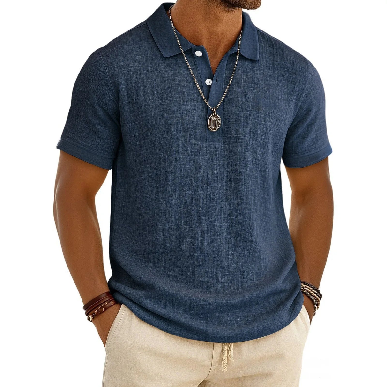 Beeckhoven™ | Casual Mannen Zomer Poloshirt