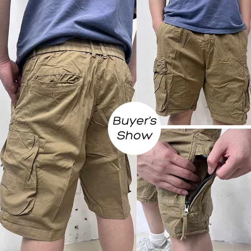 Beeckhoven™ | Heren Katoenen Cargo Shorts